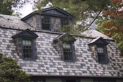 Pedimented dormer roof type