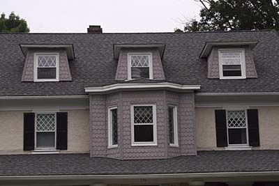 Polygonal dormer roof type