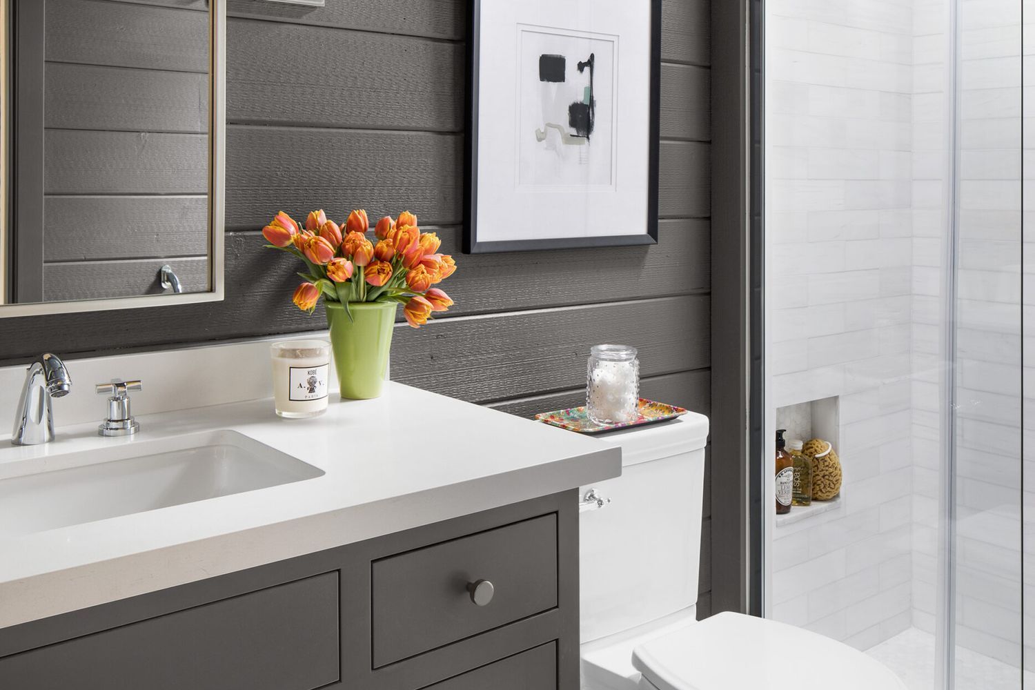 Renovated bathroom
