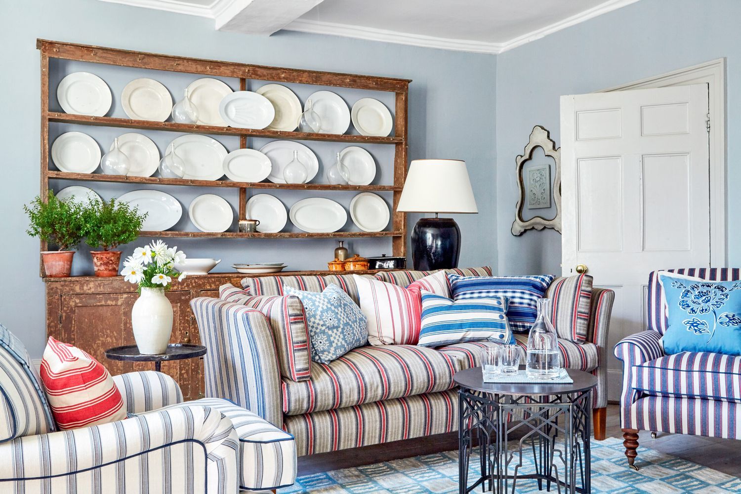 An English Country Sitting room.