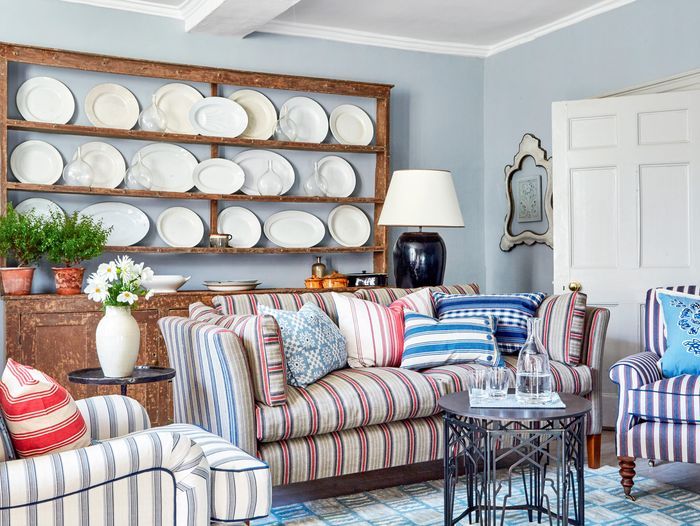 An English Country Sitting room.