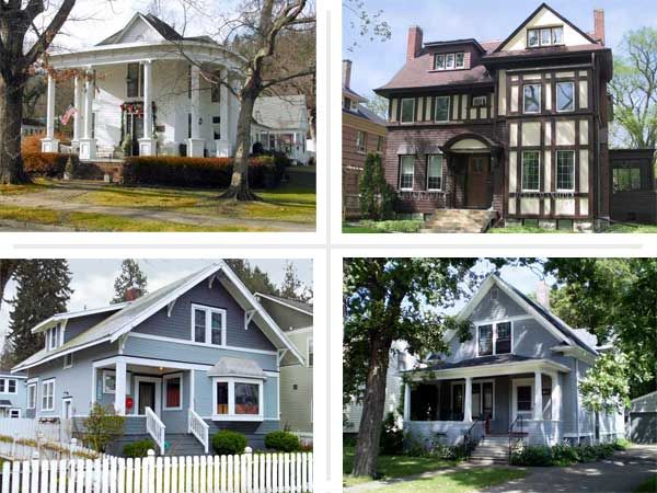 1940's Blue Bungalow - Craftsman - Exterior - Charlotte - by Bay Street  Bungalows