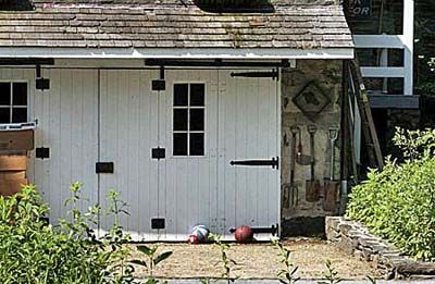 Repurposed Garage Doors