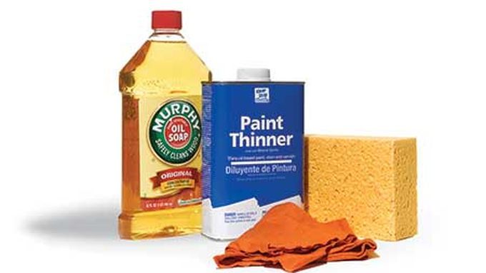 different products to use for removing grime on woodwork