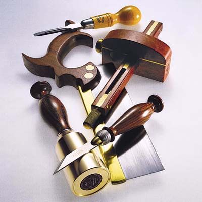 Forged Brass Flat Knobs - Lee Valley Tools