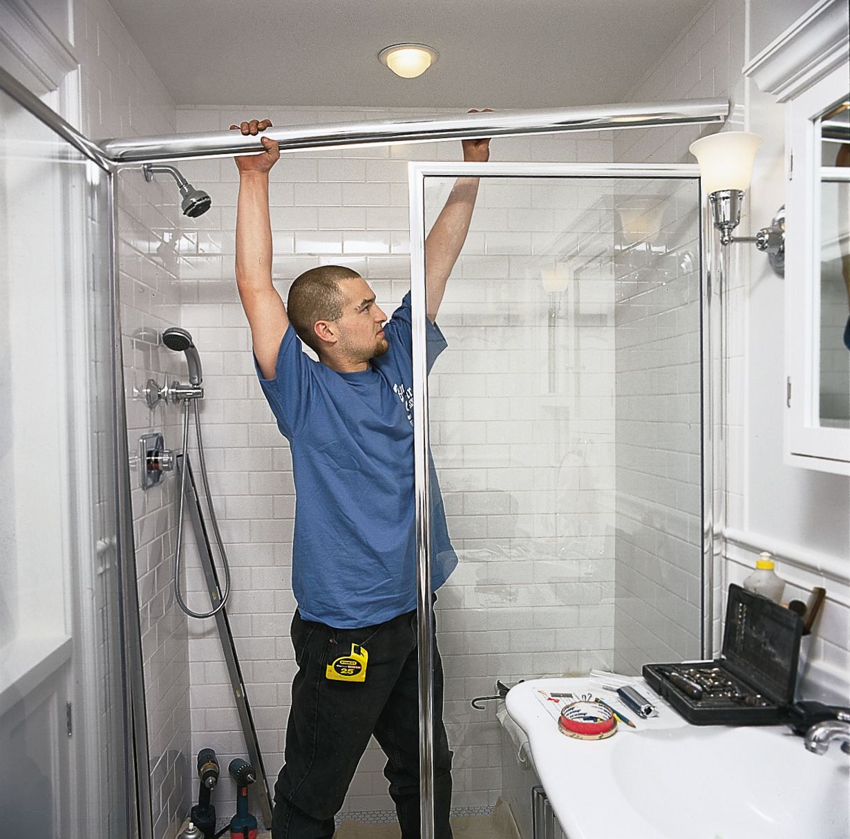 How To Install A Shower Door This Old House