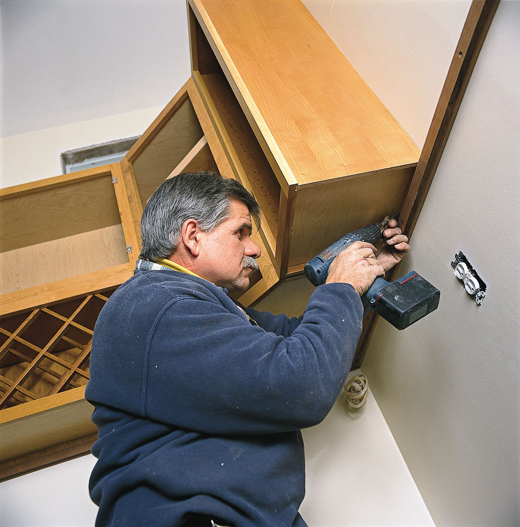 How To Hang Kitchen Cabinets - This Old House