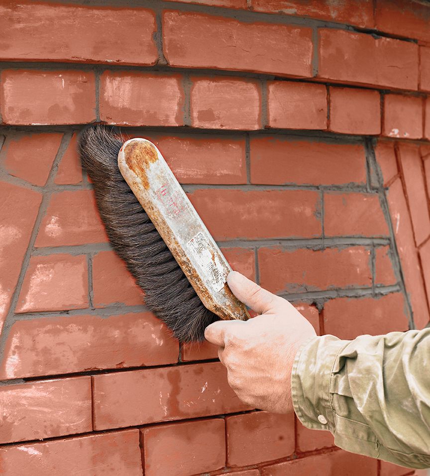 Grapevine Masonry Brick Mailbox