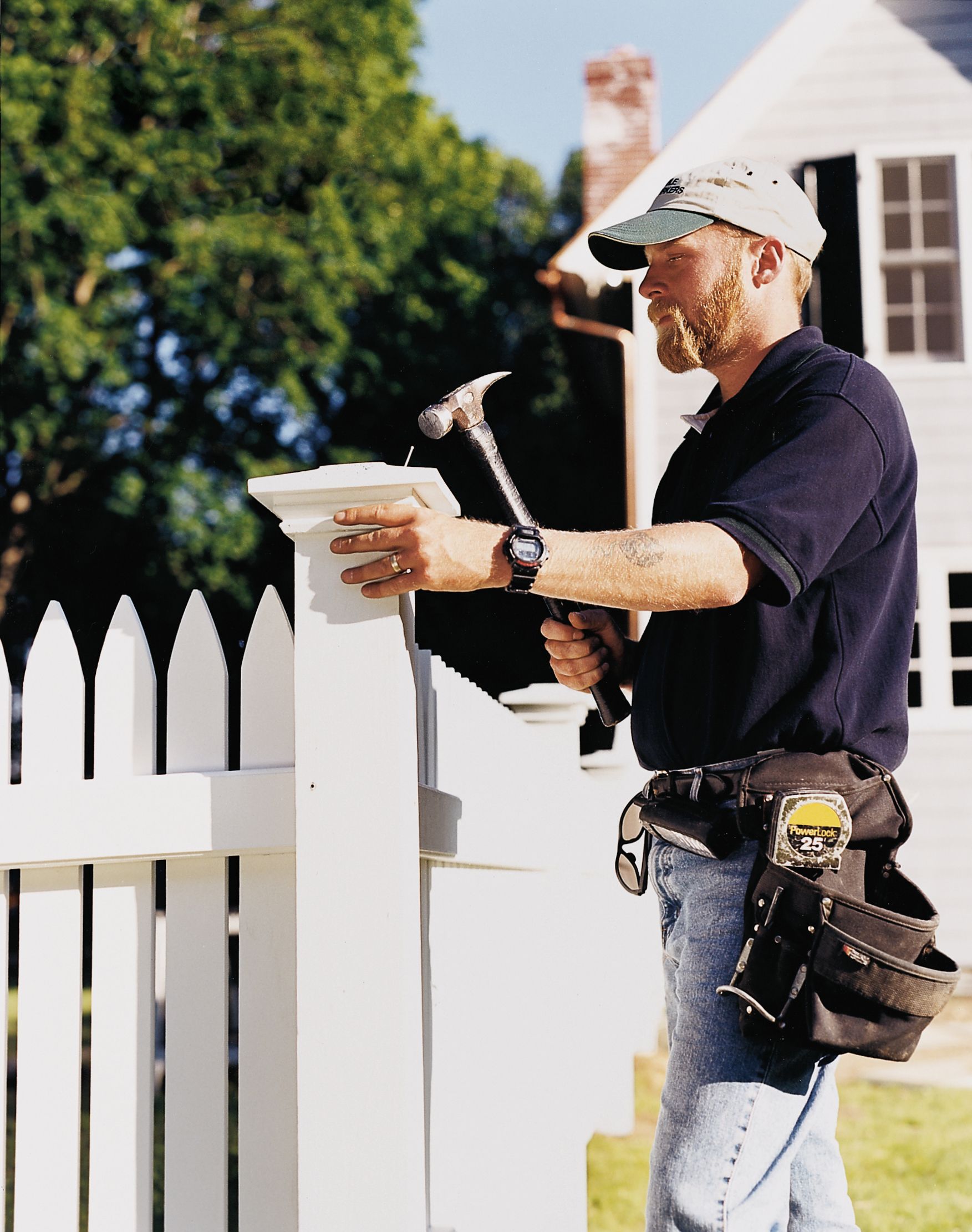 DIY Jobs: Premade Fence Panels vs. Stick Built Fences - The American Fence  Company