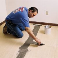 How to Lay a Vinyl Tile Floor - This Old House