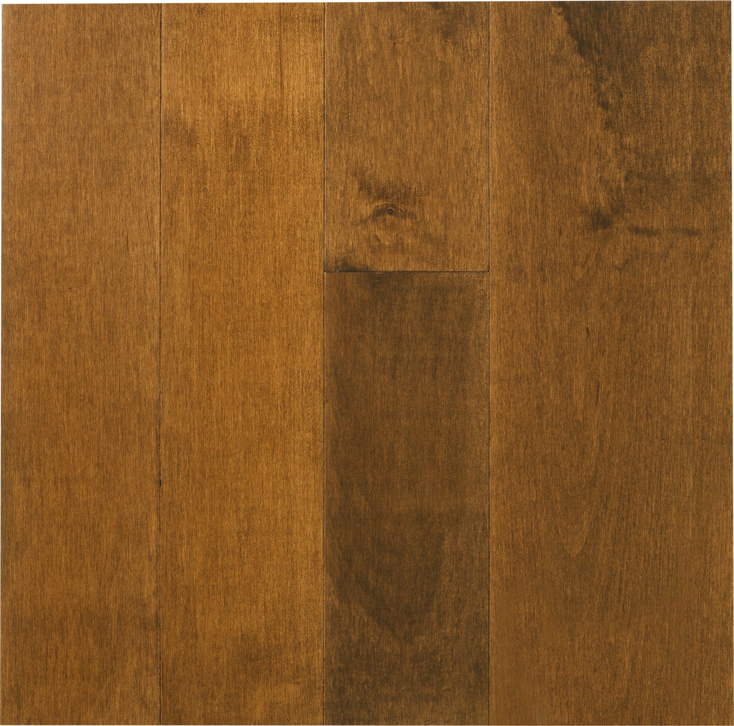 Warm Maple prefinished wood flooring.