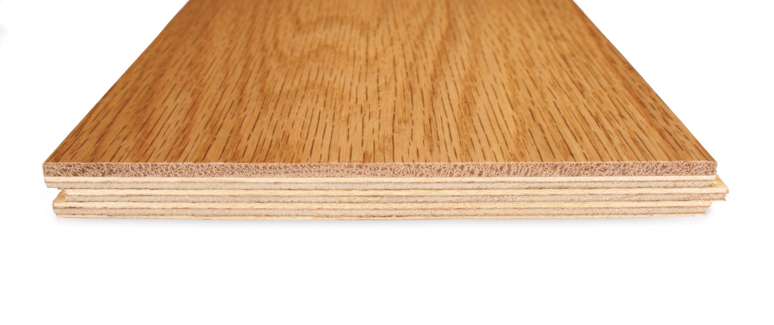 Engineered wood plank.