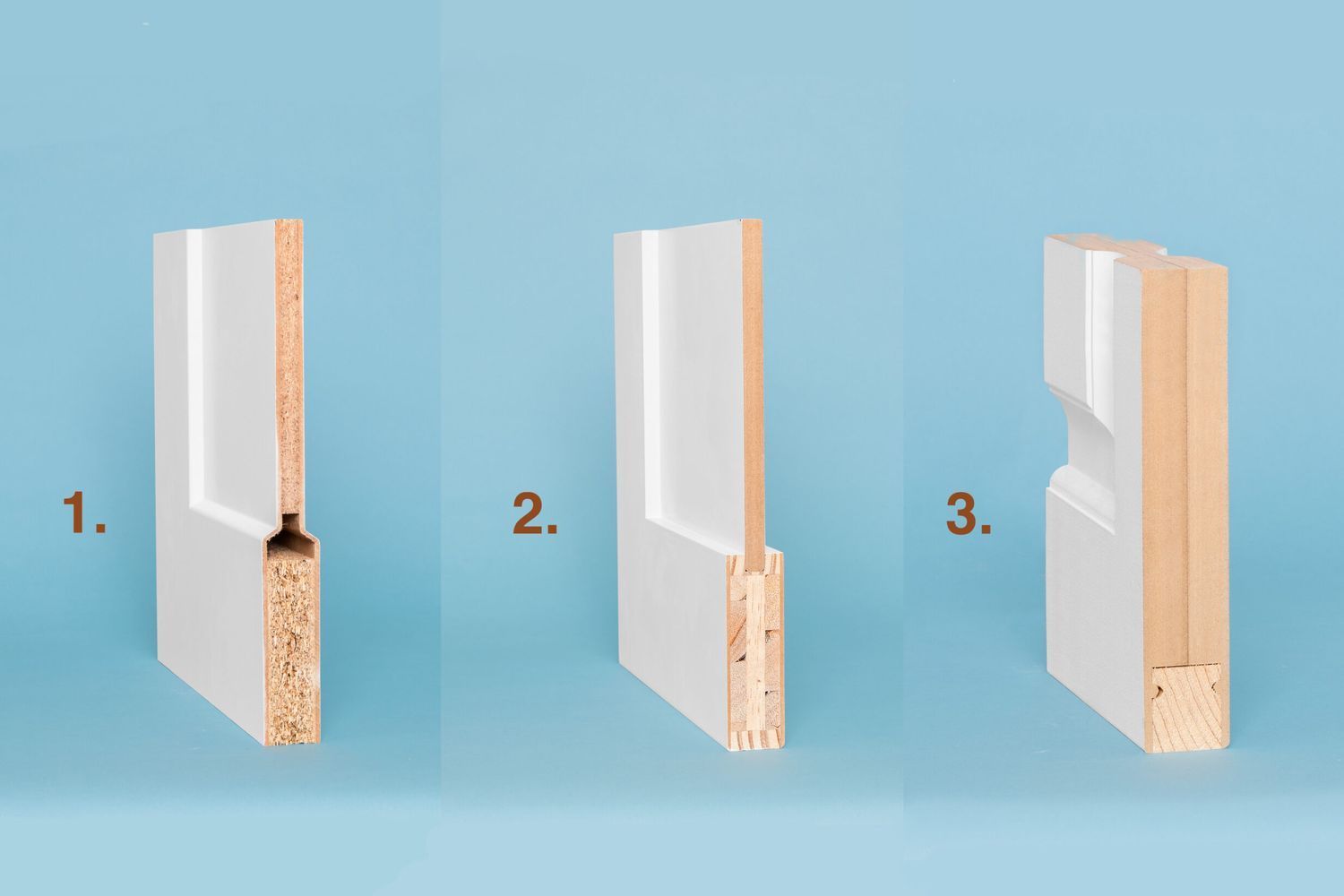 Image of 3 different types of interior doors that you should consider if you are installing new interior doors in your home