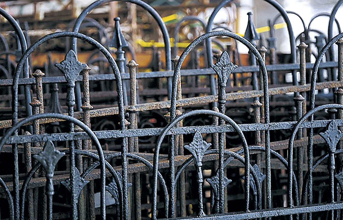 wrought iron material