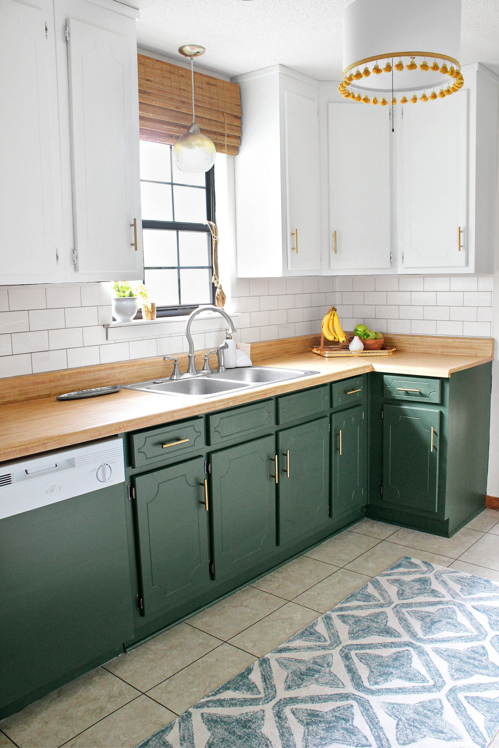 Two-Tone Kitchen for $125 - This Old House