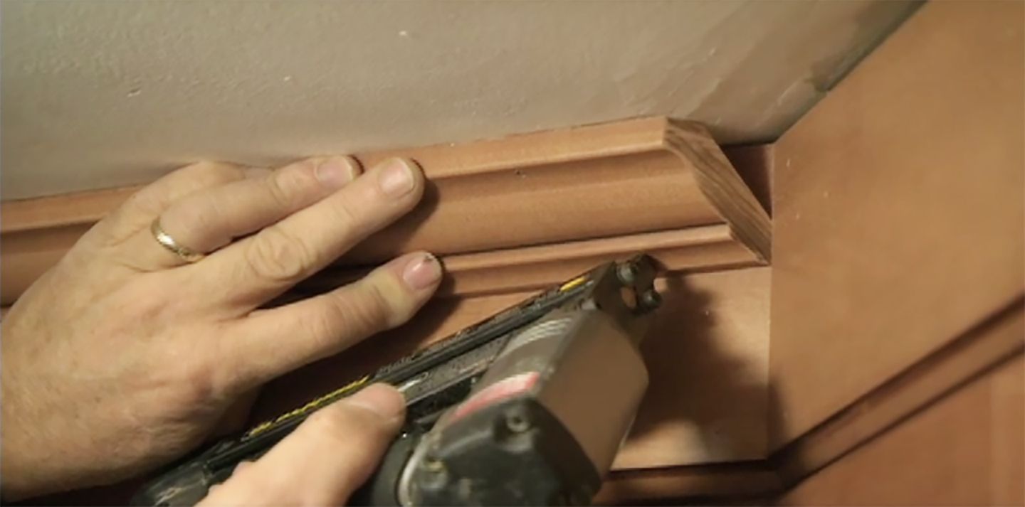 How To Install Kitchen Cabinet Crown Molding - This Old House