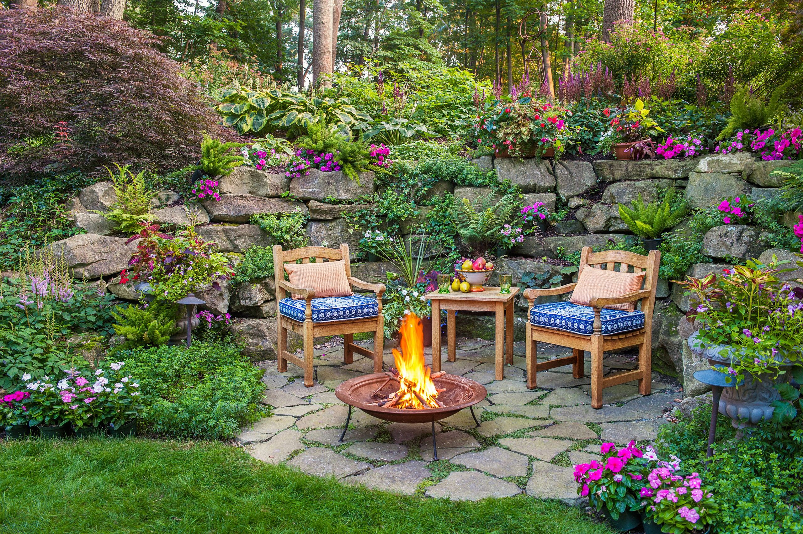 flagstone patio ideas