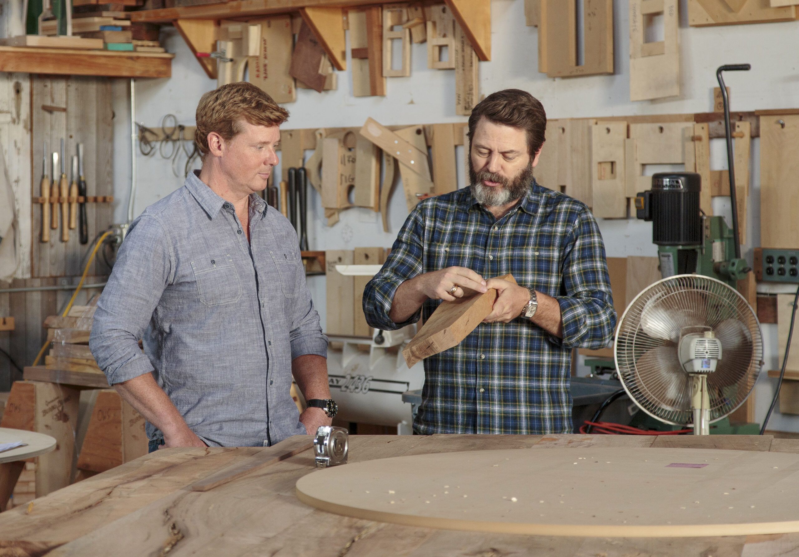 does nick offerman do woodworking? 2