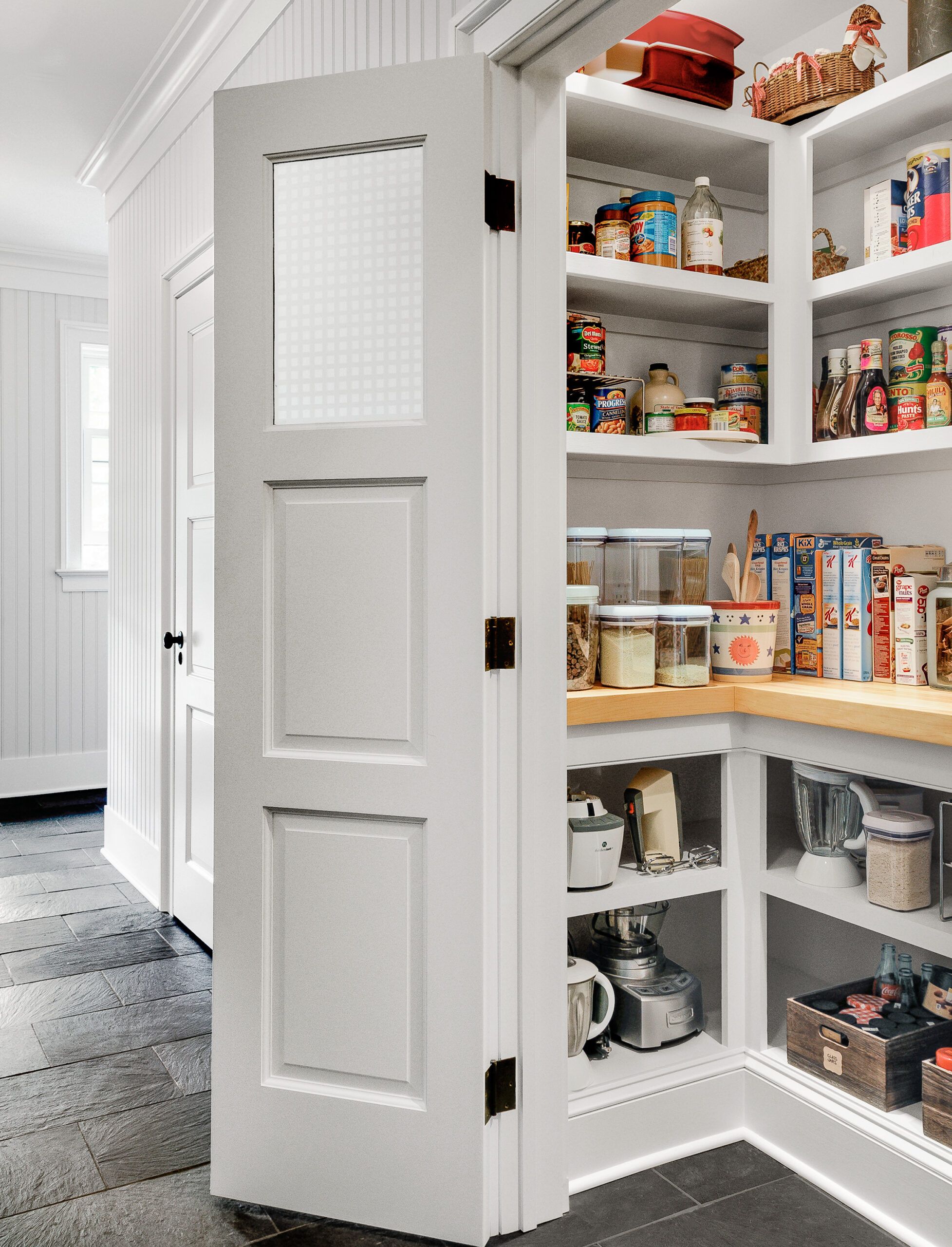 Storage Solutions for a Skinny Pantry - The Homes I Have Made