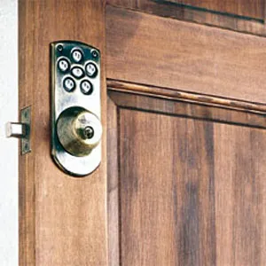 An image of an electronic lock.