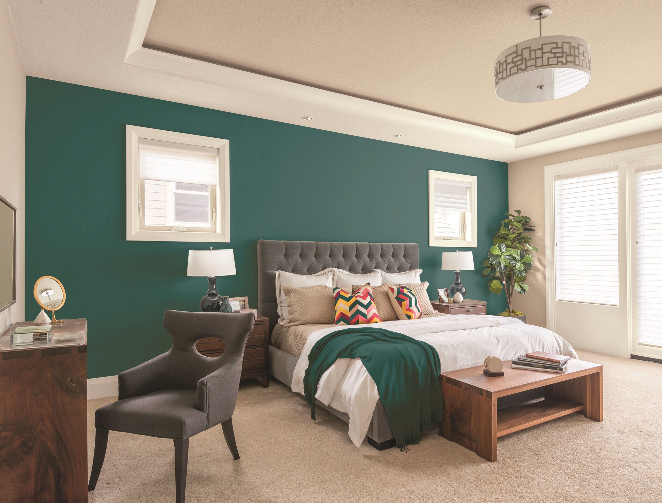 accent walls enhance creativity