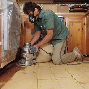 Hardwood floor deals edge sander