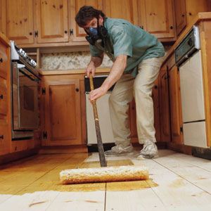 Hardwood Floor Finishing: Screening, Sanding, and Finishes - This Old House