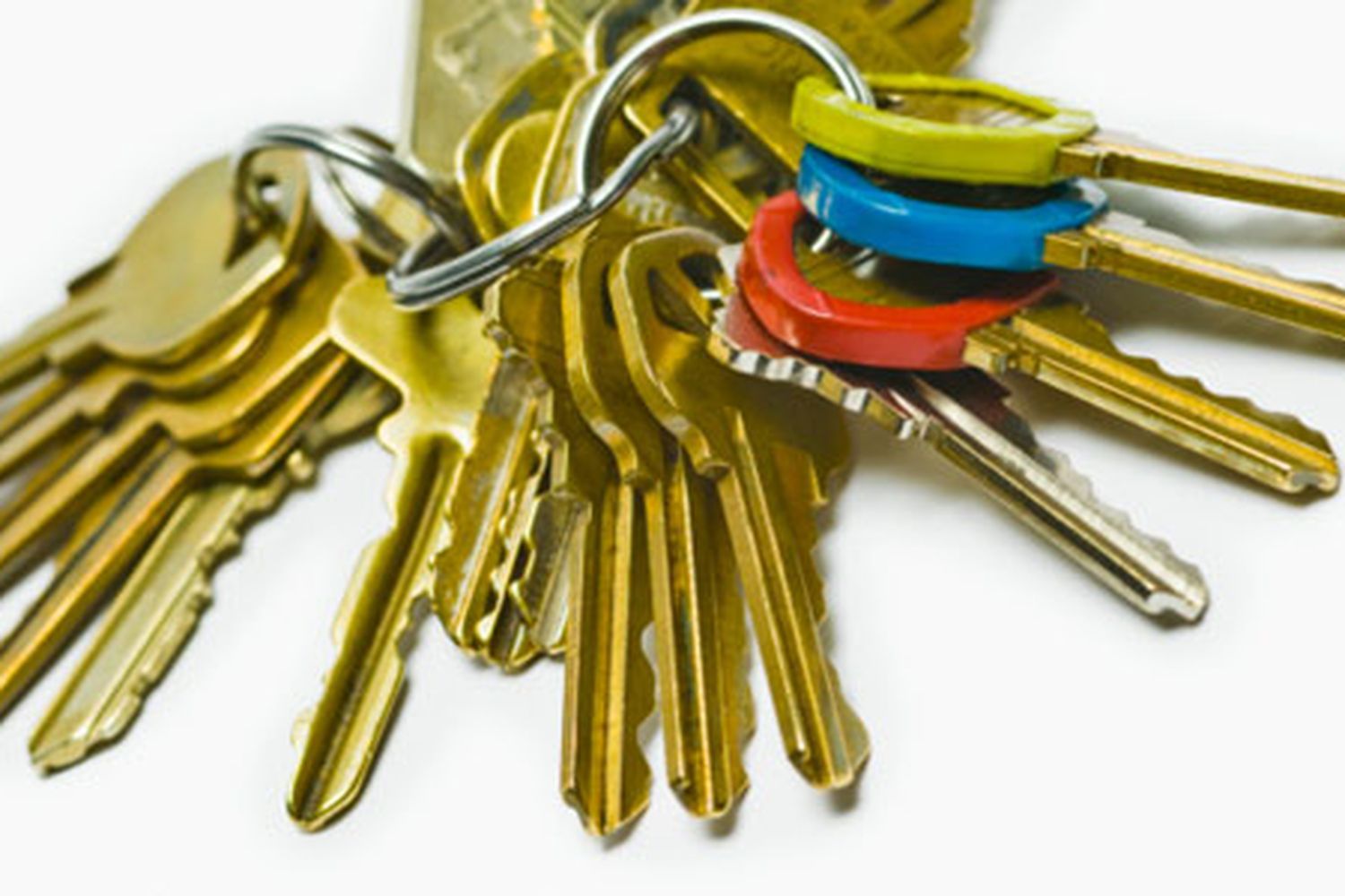 A set of house keys.