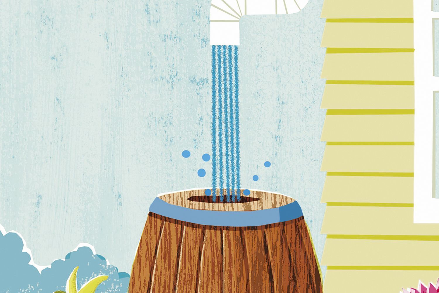 an illustration of an example of a rain barrel