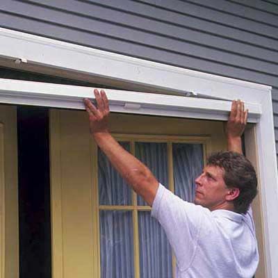 How to Install a Retractable Screen Door - This Old House