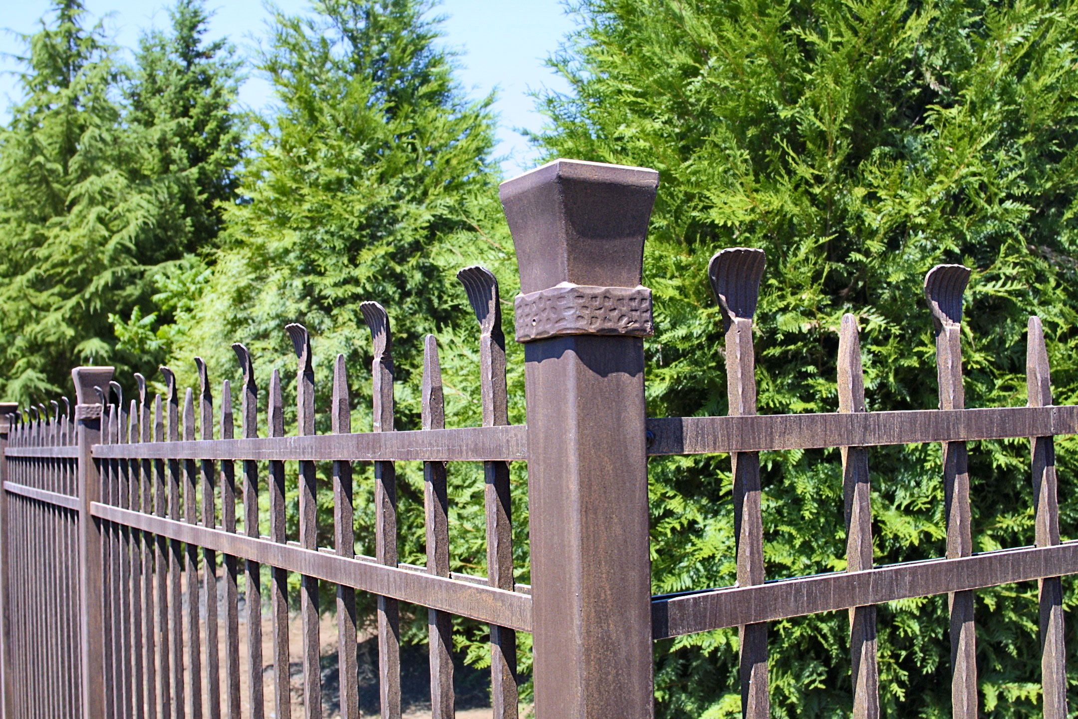 Black Aluminum Fences vs Wrought Iron - Learn More Here