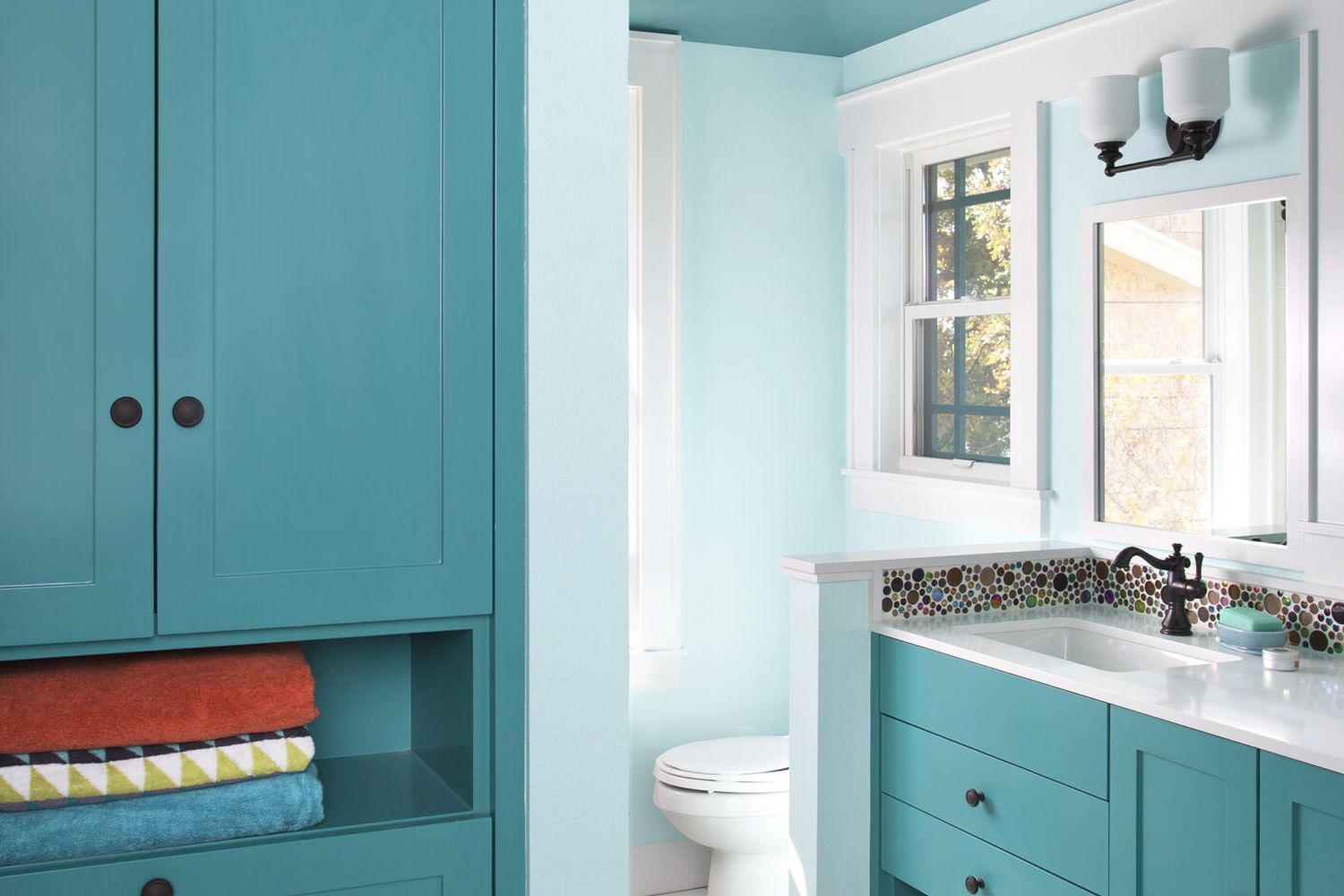 a bathroom update for efficiency