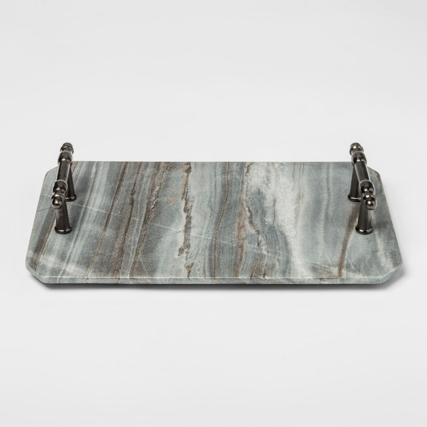 Tin Tray with Handles - Storied Home