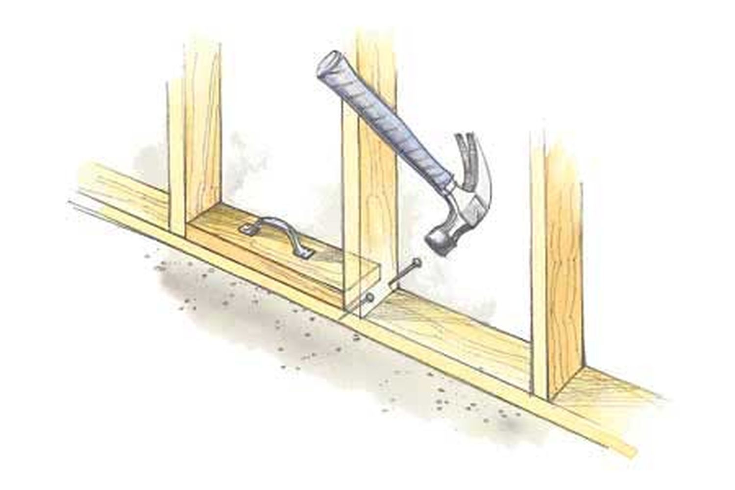 Toenailing visual