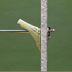 Attaching a towel bar