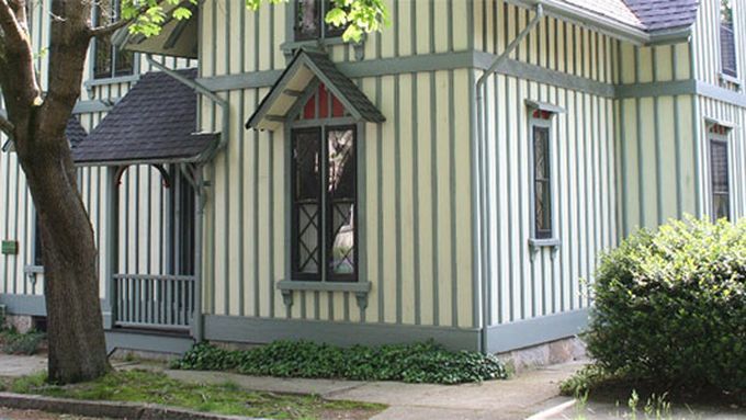 Board and batten siding