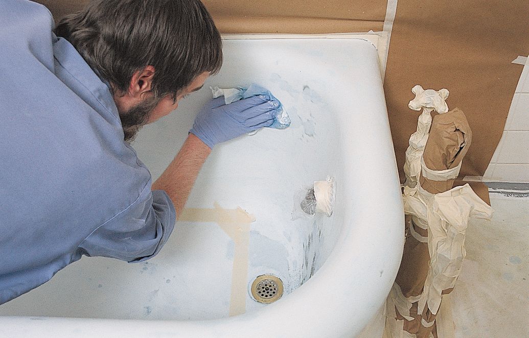 How to Refinish a Bathtub