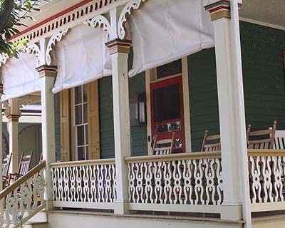 Gingerbread trim style porch