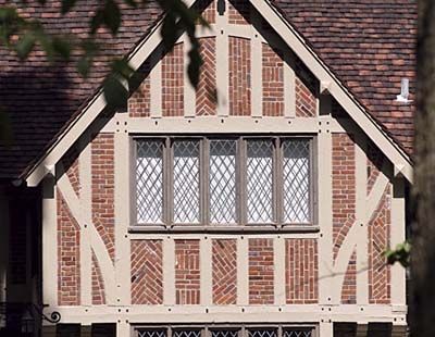 Elizabethan-inspired windows  