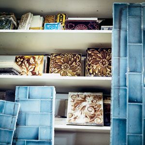 How to Tile a Backsplash with Vintage Tiles - MY 100 YEAR OLD HOME