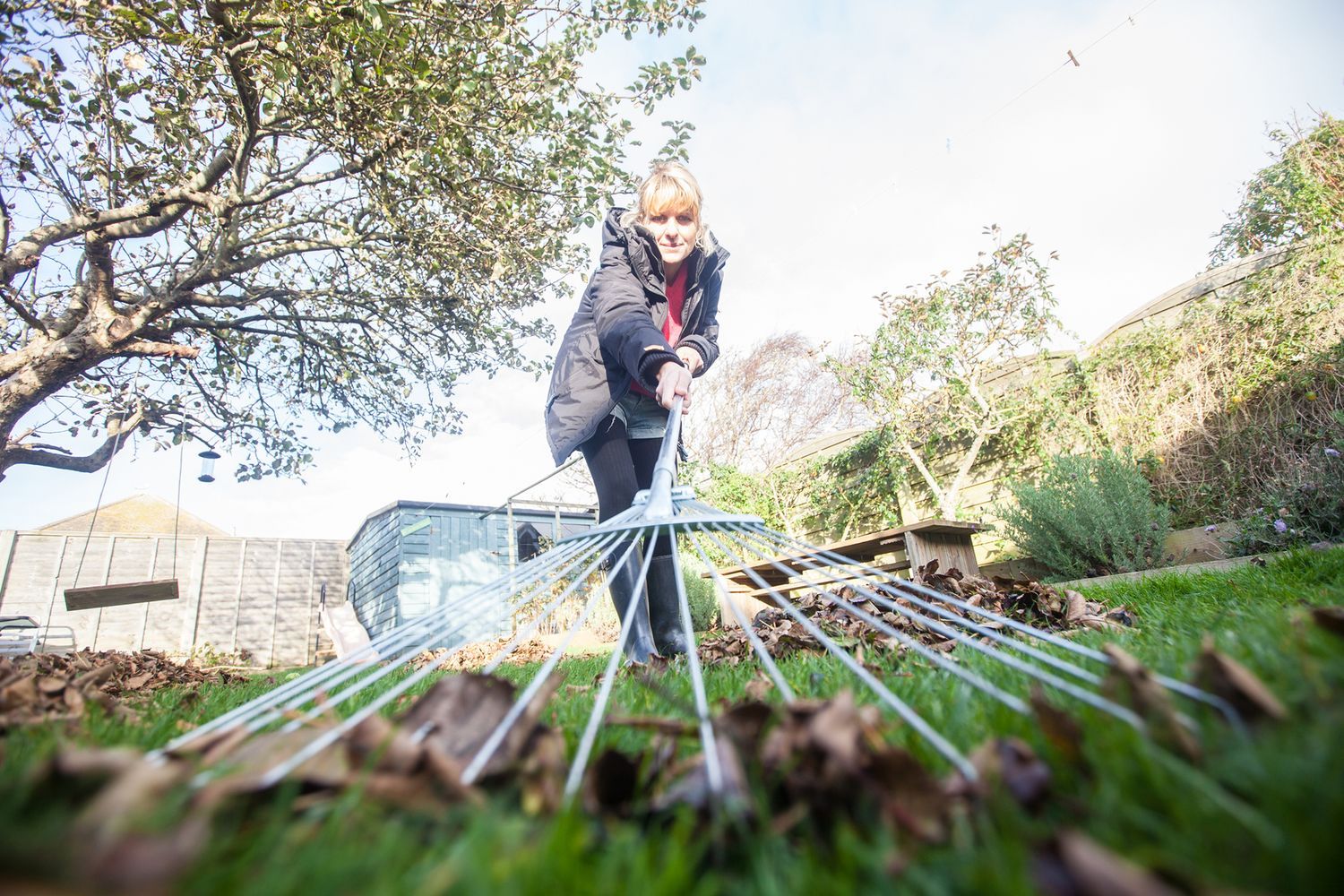 woman_raking_leaves
