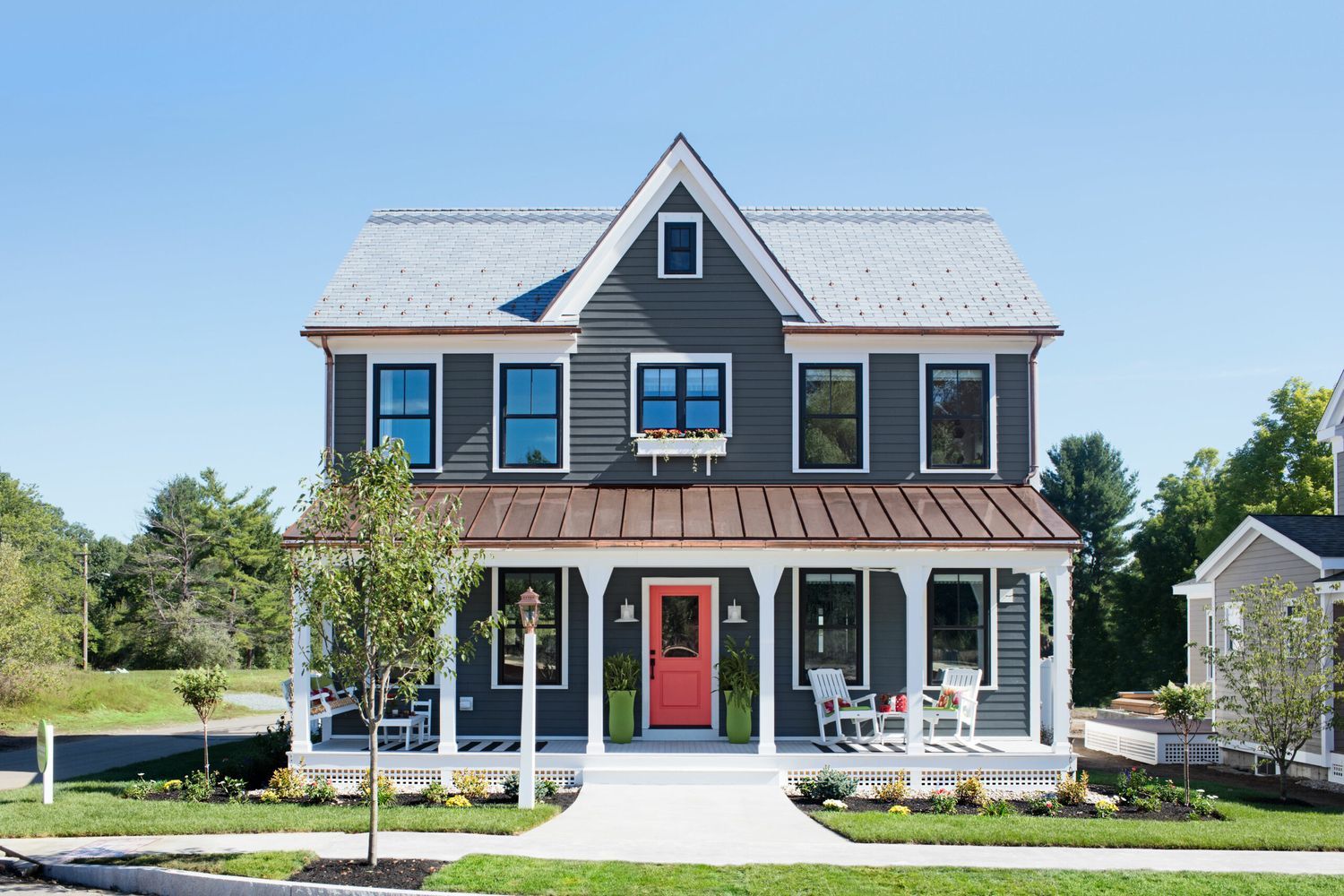a modern low maintenance home