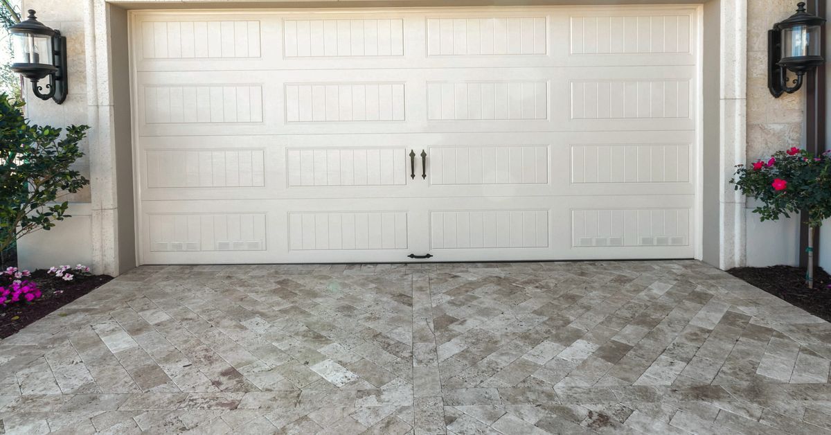 A planned driveway with curb appeal.