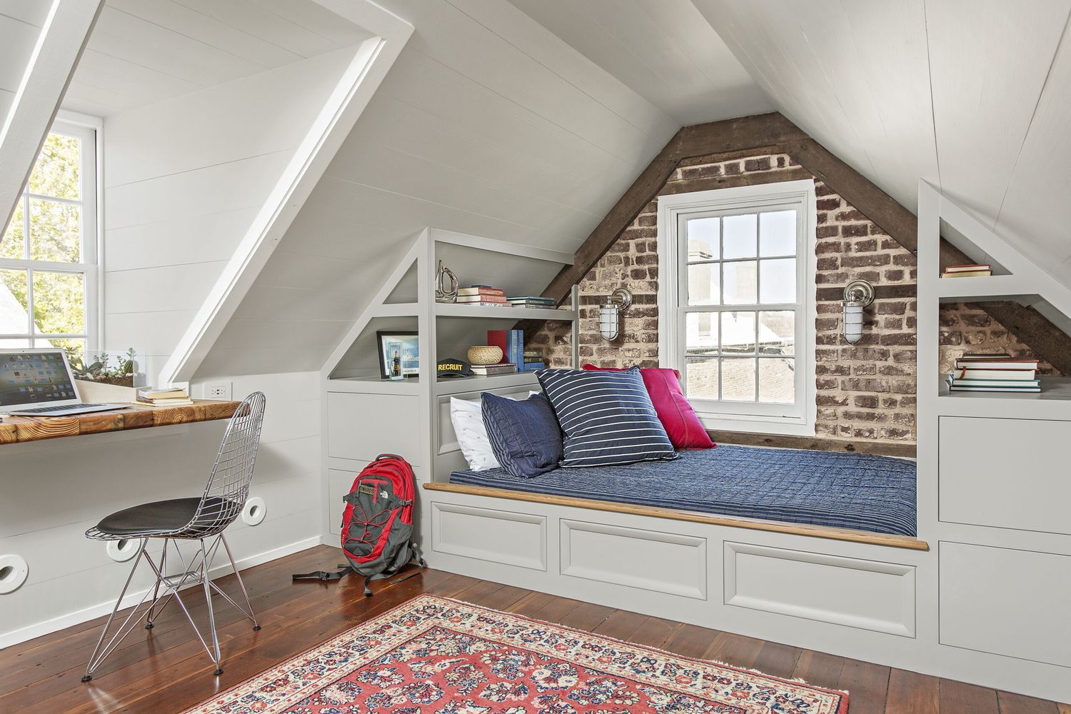 Bedroom in attic