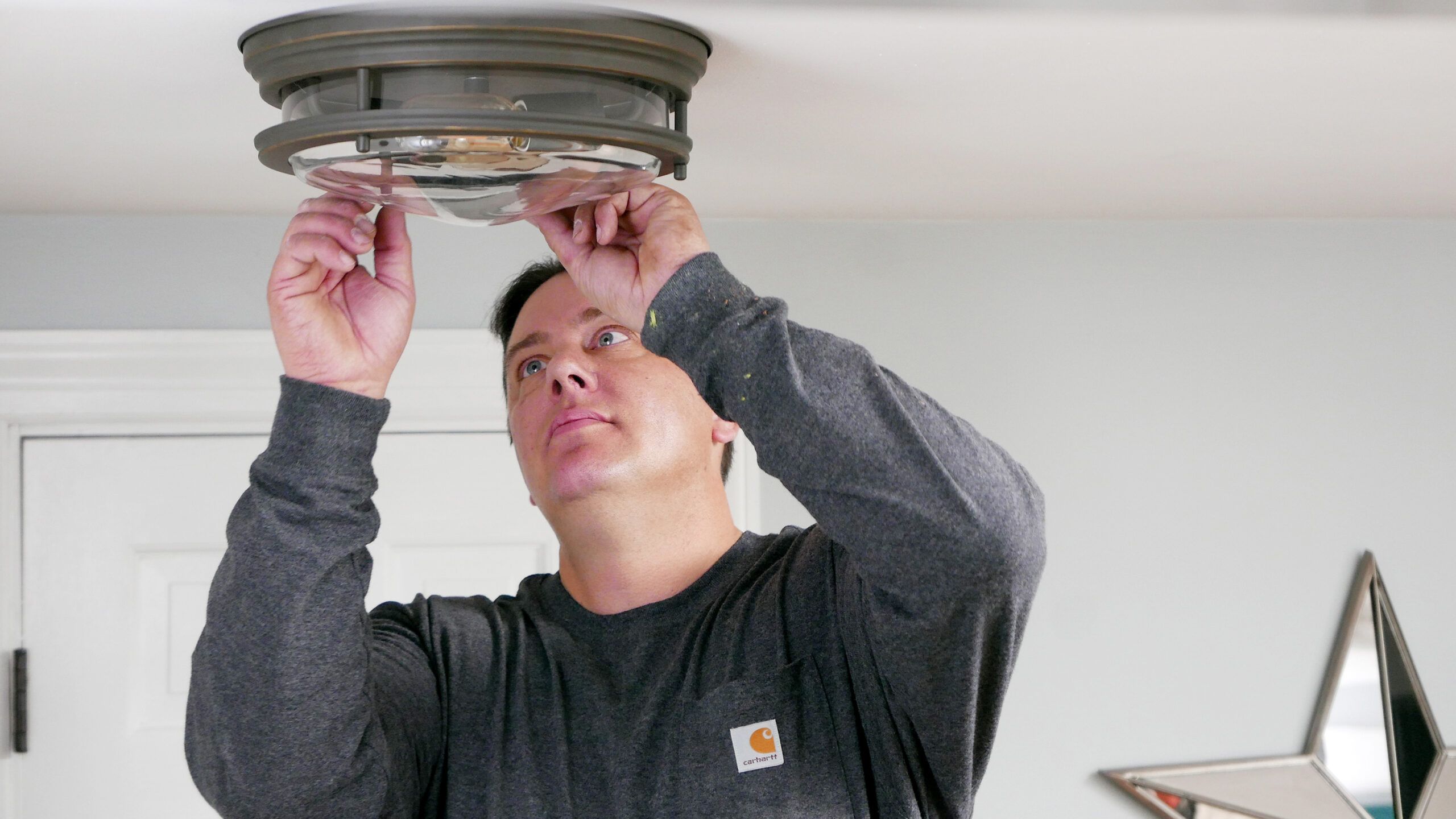 How to Safely Replace a Ceiling Light - This Old House