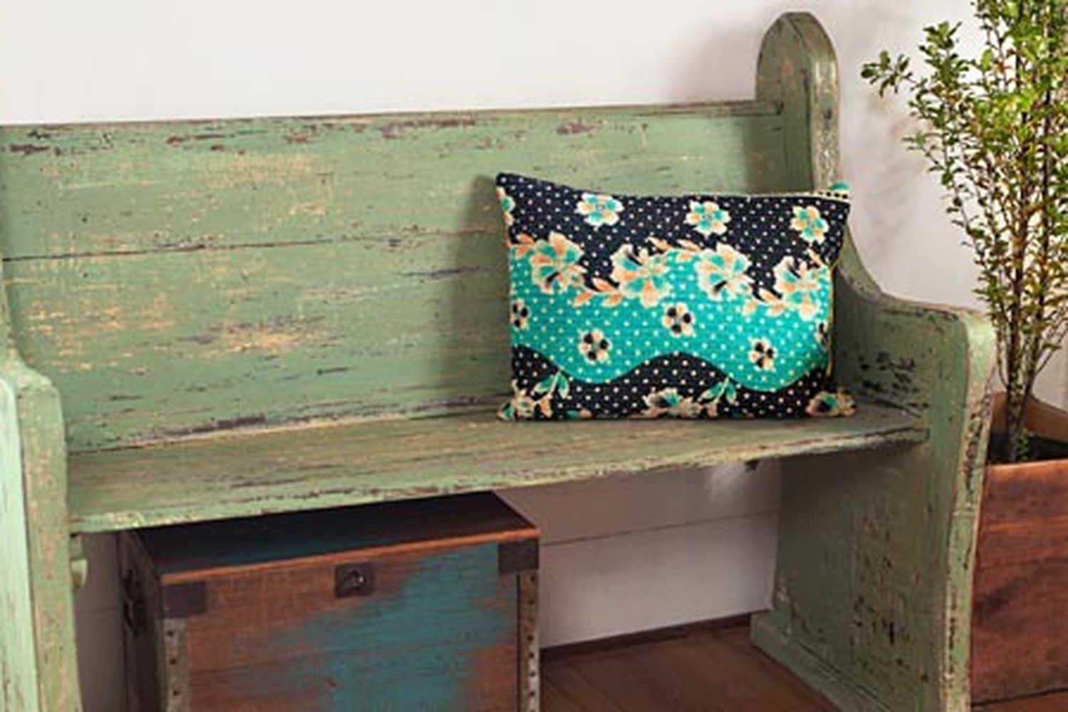 Chippy, Layered-Finish Patina on Furniture