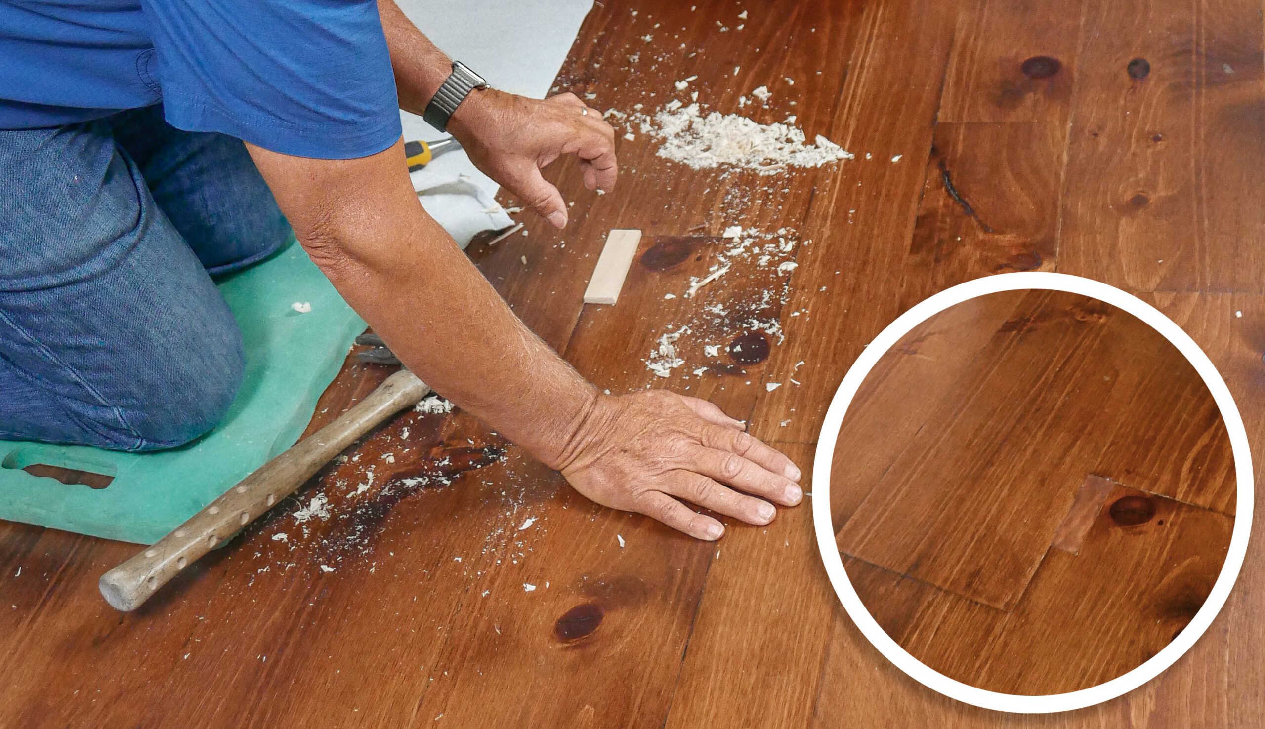 Replacing a Hardwood Flooring Board 