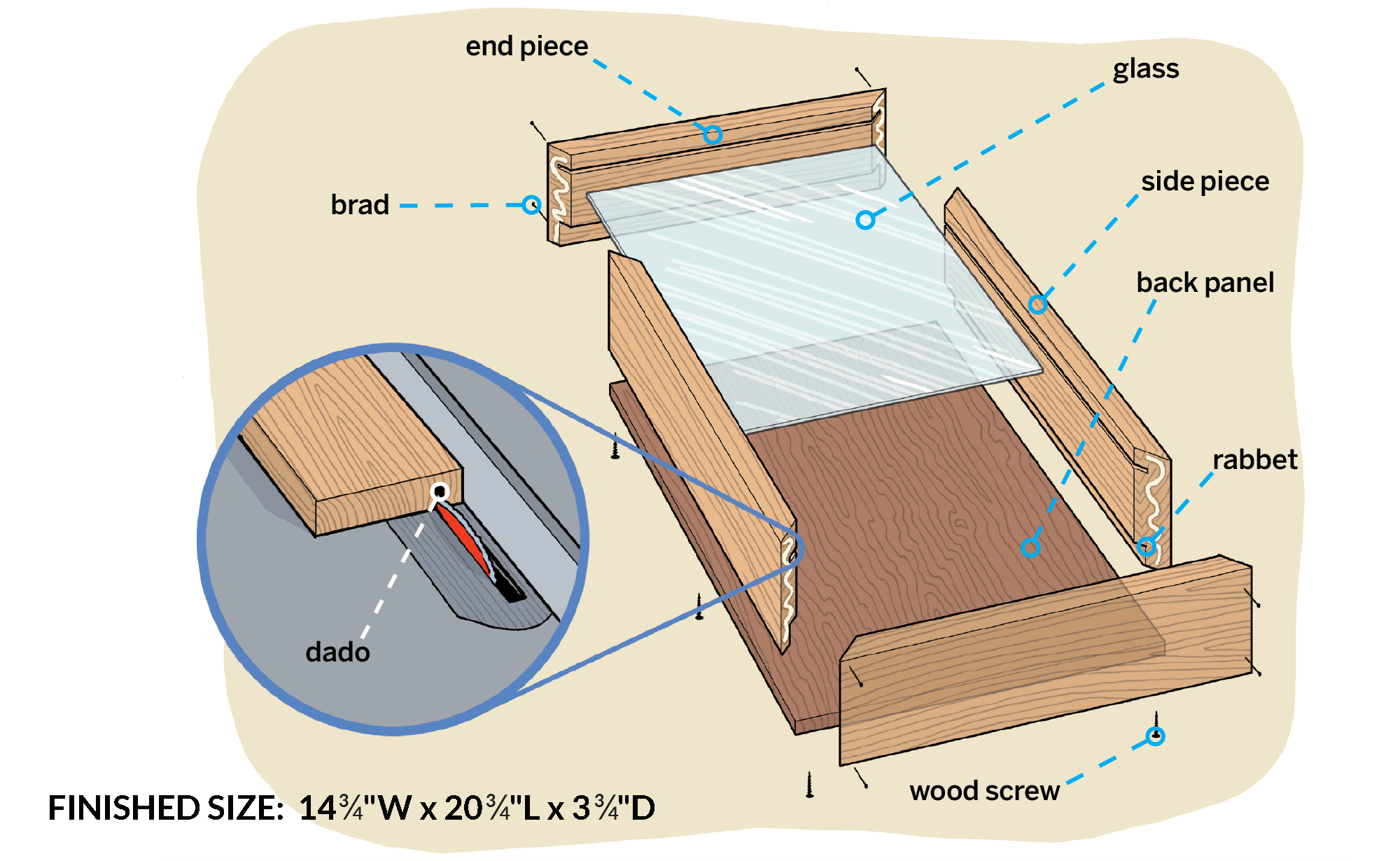 Homemade Shadow Boxes