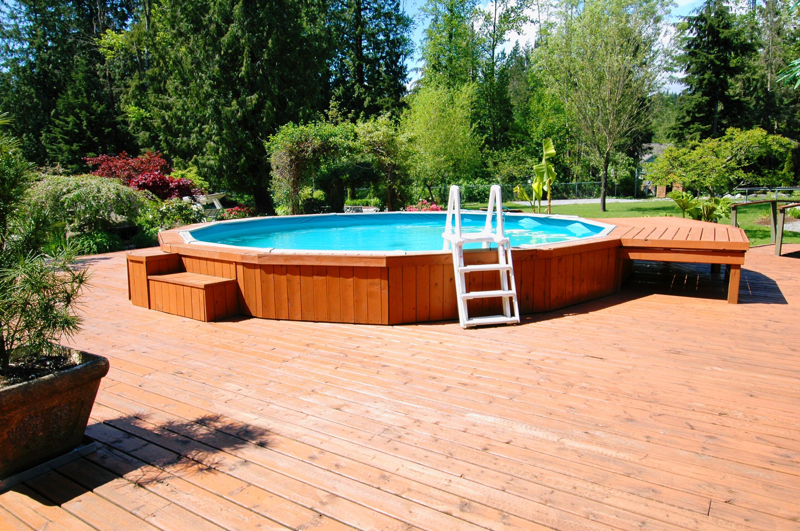 What To Know Before Building A Deck Around Your Above-Ground Pool - This  Old House