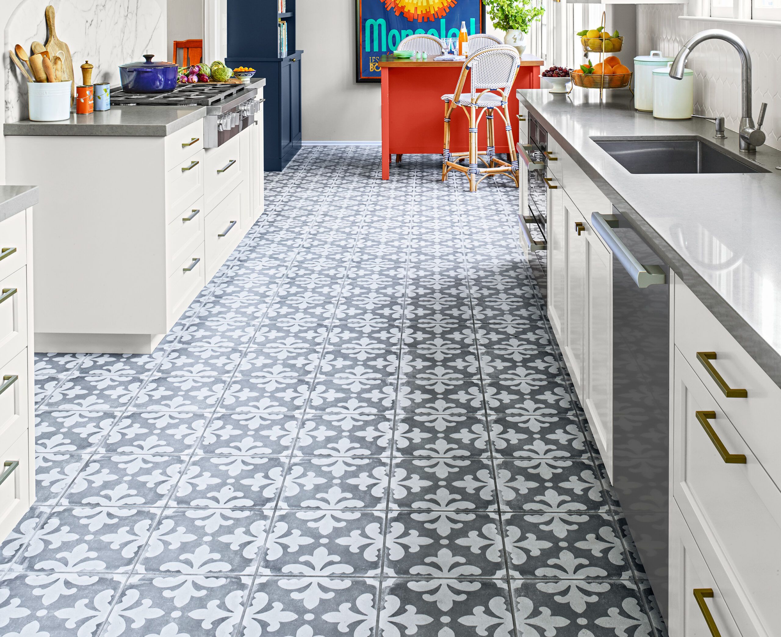 kitchen flooring materials and ideas - this old house